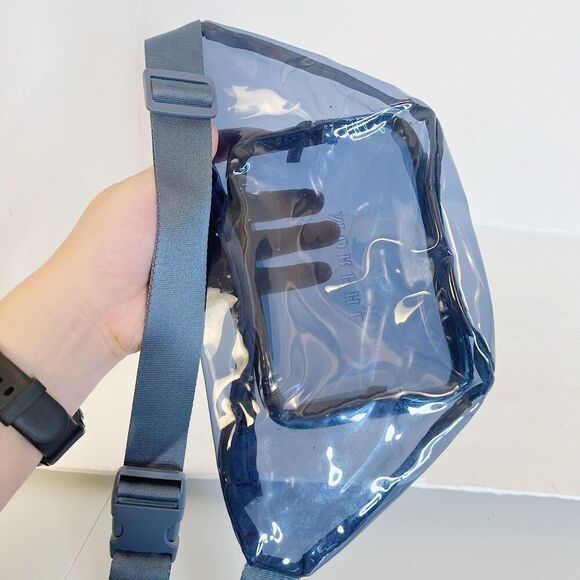 Morphe Blue Transparent Fanny Pack - Picture 3 of 5